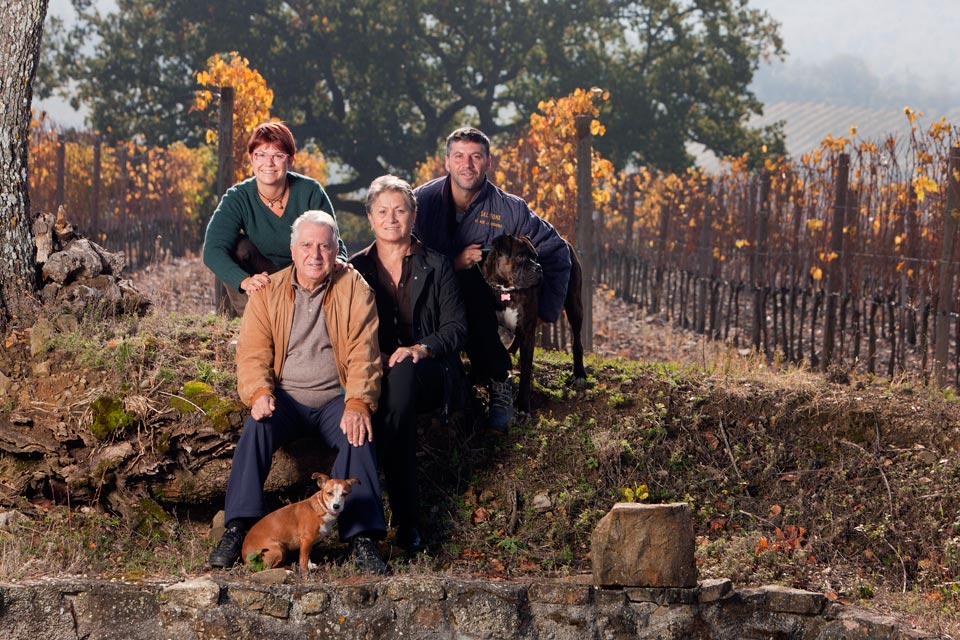 La famiglia Salvioni